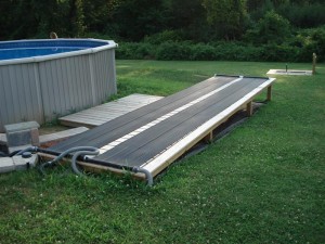 Solar Heater Platform (above)