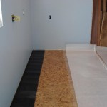 Dricore subfloor and laminate flooring